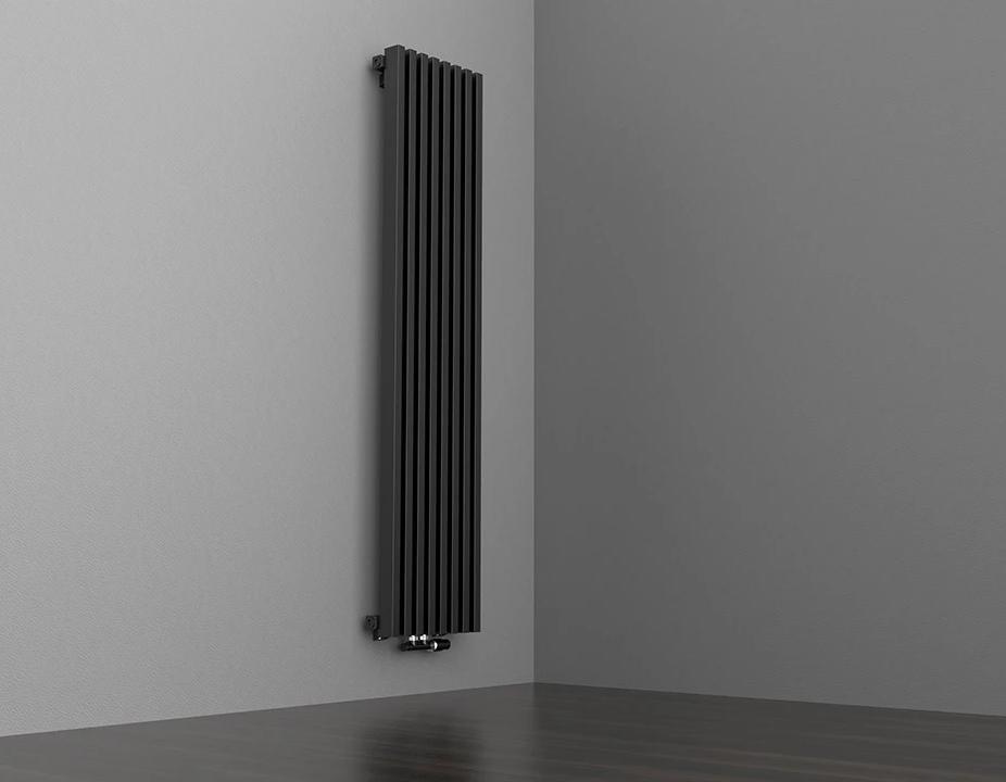 КЗТО Quadrum 60 V 1250-15 нп белый муар. Мощность -2410 Вт. Высота - 1330, длина - 751, глубина - 100. 1-трубчатый, 15-секционный. Подключение - нижнее. Кронштейны в комплекте.