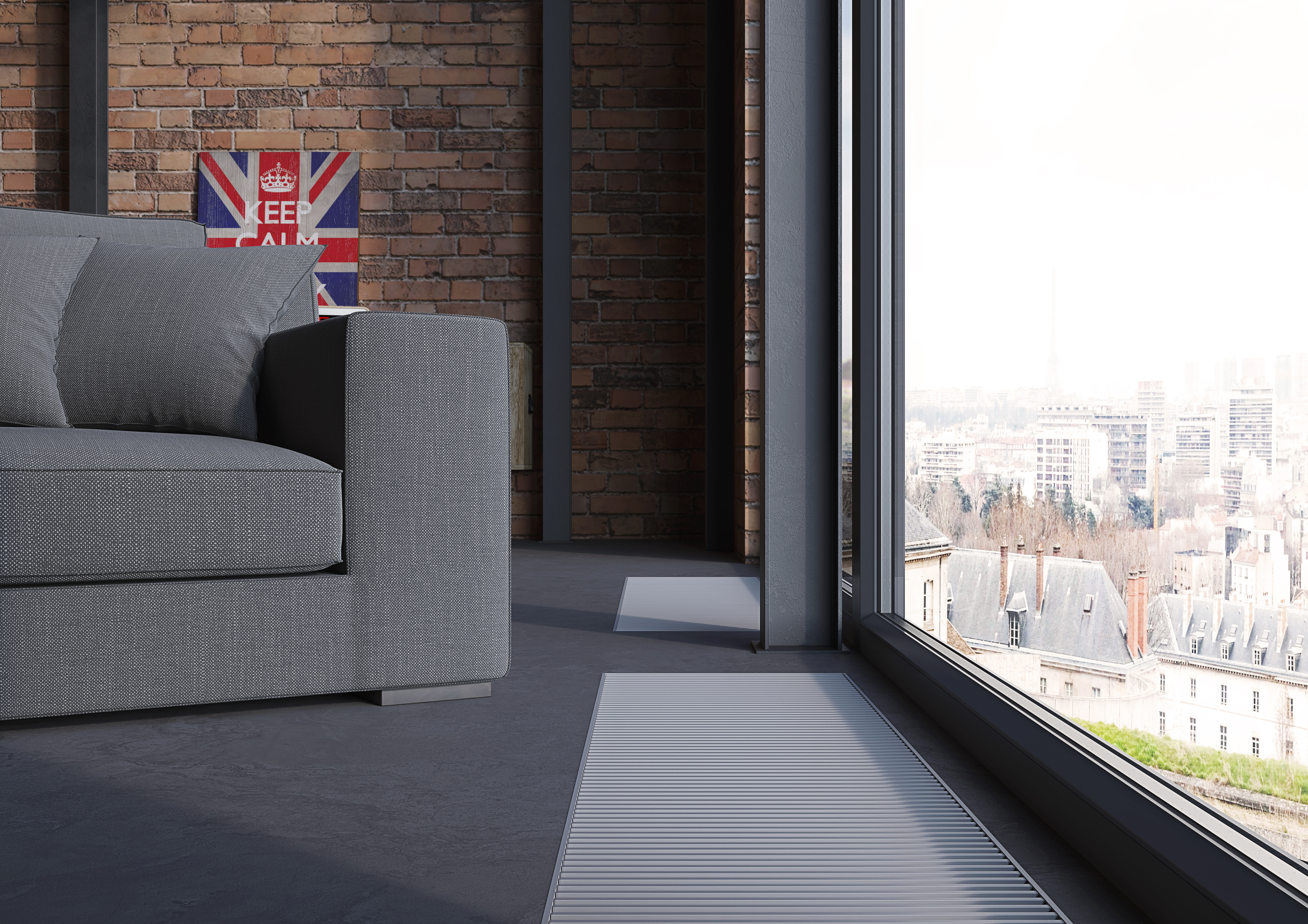 SPL IFC-280/11/34-4/1-S15-U10V0-24. Q 8920 Вт. Внутрипольный конвектор, принудительная конвекция, сторона подключения - правая. Глубина - 110, ширина - 340, длина - 2800. Без решетки.