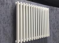 КЗТО Гармония С40 1-1750-22 бп RAL 9016. Мощность - 3004 Вт. Радиатор 1-трубчатый, 22-секционный. Подключение - Боковое без вентиля. Высота - 1784, длина - 1101, глубина - 70. Монтаж - Настенный