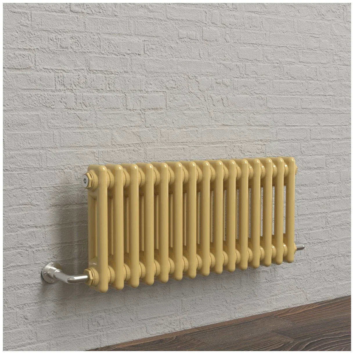 Arbonia 2019-26 нп Ral Стандарт 190.1194, Q468 Вт. Радиатор трубчатый, 2-трубчатый, 26-секционный. Подключение - Нижнее. Высота - 190, длина - 1194, глубина - 65. Сторона подключения - правая, с термовентилем. Тепловая мощность 468 Вт.