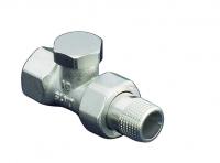 1091163 Oventrop Вентиль, Combi 2, проходной, DN-20, 3/4", ВН, никелированный, НГ со штуцером NEW