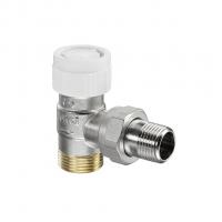 1183747 Oventrop Вентиль, серия AV9, угловой, DN-15, 3/4", 1/2", Н ЕК-Н, никелированный NEW