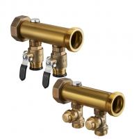 1414454 Oventrop Коллектор, промышленный, 2", Multidis SFI 4, выход-1", латунь NEW