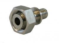 Переходник, НГ ЕК, 20, 3/4", никелированная DZR латунь, на евроконус 11691761001