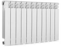 Rifar Base 500-13 RAL 9016, 100.570.1040. Радиатор биметаллический, высота - 570, длина - 1040, глубина - 100. 13-секционный. Подключение - Боковое. Сторона подключения - правая, без термовентиля. Тепловая мощность 2561 Вт.