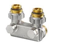 1016463 Oventrop Узел перепускной, угловой, 1/2" НР х 3/4" НГ NEW