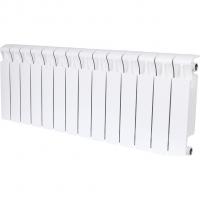 Rifar Monolit 350-10 RAL 9016, 100.425.800. Радиатор биметаллический, высота - 425, длина - 800, глубина - 100. 10-секционный. Подключение - Боковое. Сторона подключения - правая, без термовентиля. Тепловая мощность 1380 Вт.