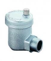 1088404 Oventrop Воздухоотводчик автоматический, 1/2", Н, PN, бар-10, без автозапора, никелированный, с угловым подключением NEW