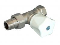 1190606 Oventrop Вентиль, серия HR, проходной, DN-20, 3/4", ВН, хромированный, маховик белый NEW