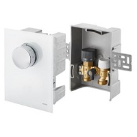 1022770 Oventrop Набор терморегулятора, Unibox E plus, 7-28°С, 20-40°C, крышка белое стекло NEW