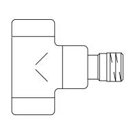1166082 Oventrop Вентиль "Combi E" Ду 15 1/2" на обратную подводку, угловой, матовая сталь NEW