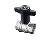 1078008 Oventrop Кран шаровой Optibal Ду25, 1", с термометром NEW