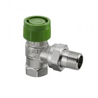 1187504 Oventrop Вентиль, серия AZV, угловой, DN-15, 1/2", ВН, никелированный NEW