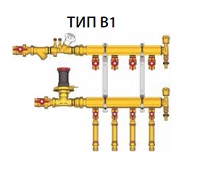 Узел коллекторный тип В-1, 1" x 3/4" / 5