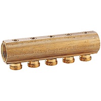 Коллектор 1"x16/7 с отсечеными клапанами