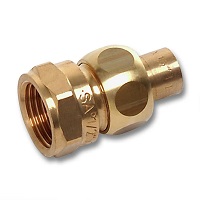 Сгон 22x1" ВП-ВР, бронза, самоуплотняющийся, 4340g