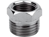 Футорка, НВ, 1", 3/4", бронза, хромированная