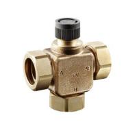 Вентиль, Tri-CTR, смесительный, трёхходовой, DN-25, M30x1,5, НГ, плоское уплотнение