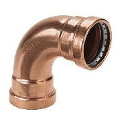 Угол Profipress XL 90°, с SC-Contur 76,1 мм, медь