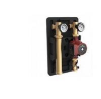 Насосная группа, HEATMIX D25, прямая, Rp 1"/G 1 1/2", с насосом UPS 25-60 180, справа
