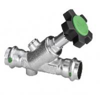 Вентиль-Easytop Inox (полнопрох), с пресс-соед-ями, с SC-Contur, DN 15 (18)
