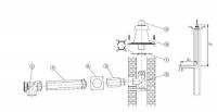 Базовая комплектация дымоудаления GA-K для GB112, 29-43 кВт