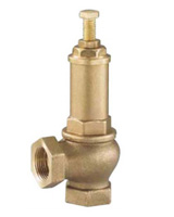Клапан предохранительный, PN16, 2 1/2" ВР, латунь